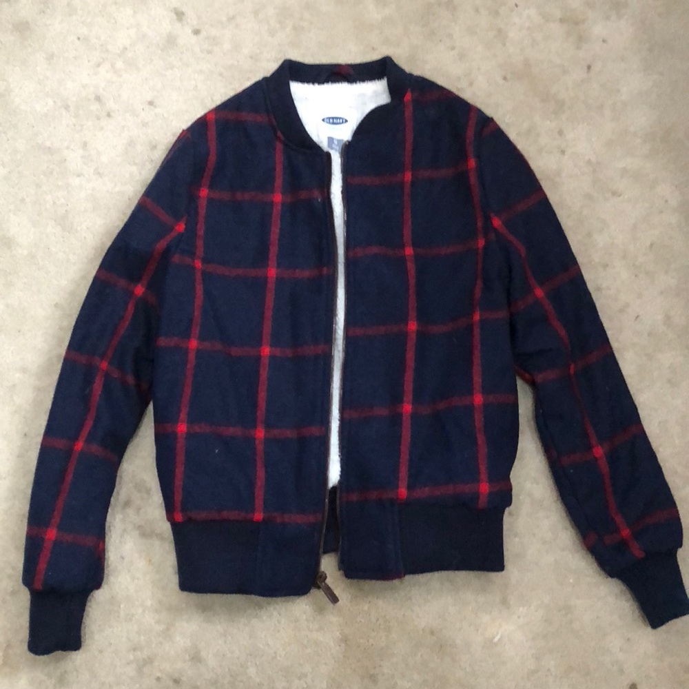 Old Navy XS plaid jacket
